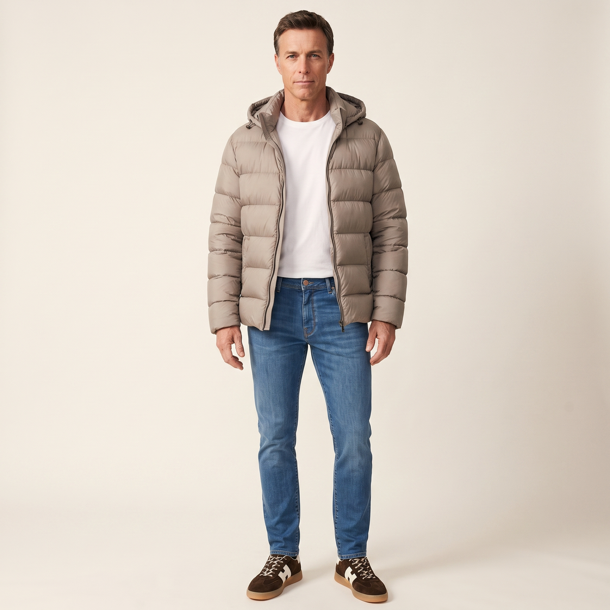 Peuterey Aiptek Fur Parka Antraciet