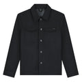 Malelions Men Wool Shacket | Black
