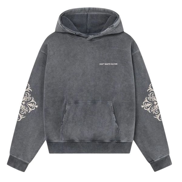 Don't Waste Culture Yulani Hoodie Washed Zwart