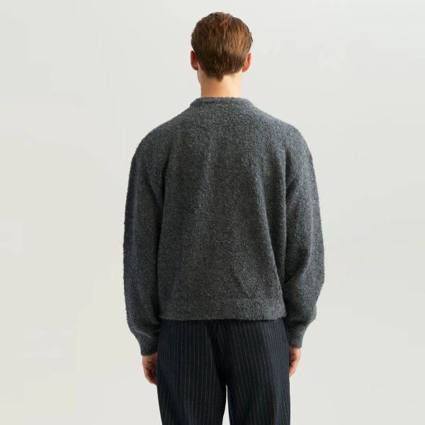 ANGE Projects Boucle Knit Sweater grijs