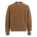 ANGE Projects Boucle Knit Sweater bruin