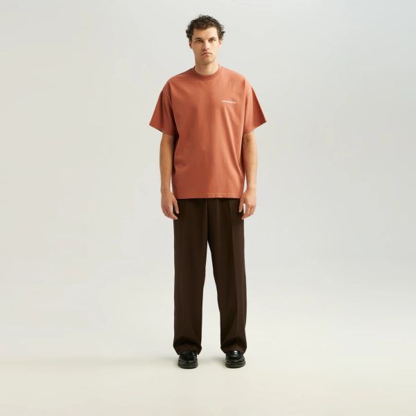 ANGE Projects Glass Of Wine T-shirt Rood