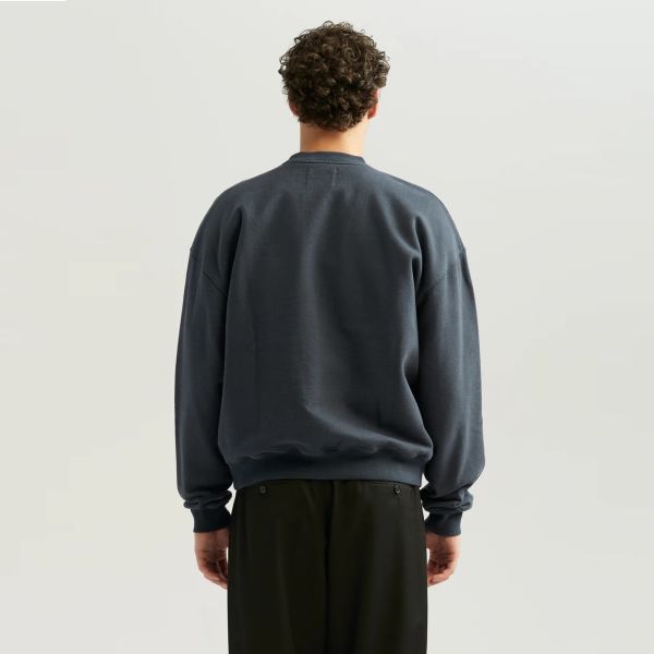 ANGE Projects Logo Sweater navy