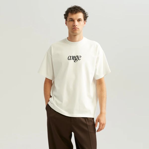 ANGE Projects Logo T-shirt Wit