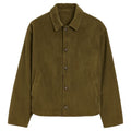 ANGE Projects Padded Corduroy Jack Groen
