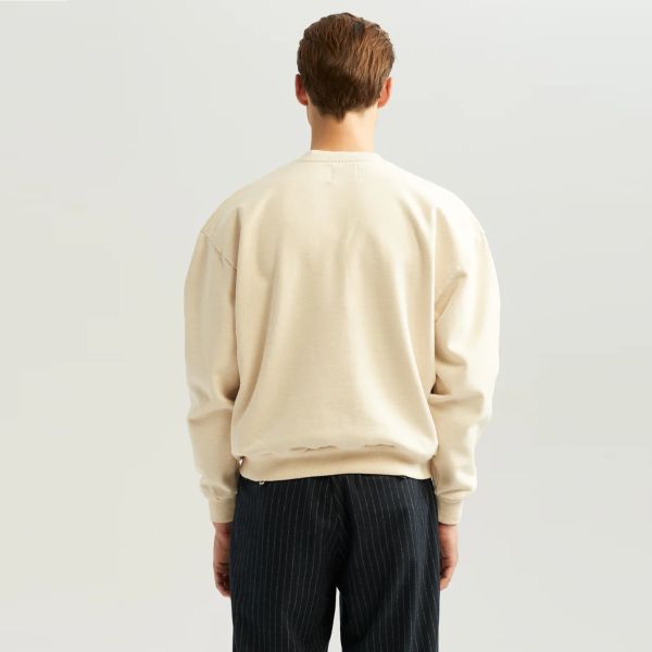 ANGE Projects Rope Sweater Off White