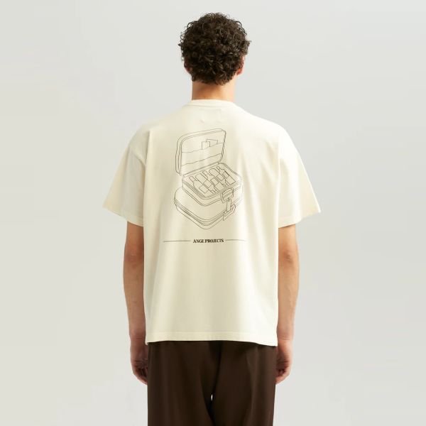 ANGE Projects Travel Essentials T-shirt Off White