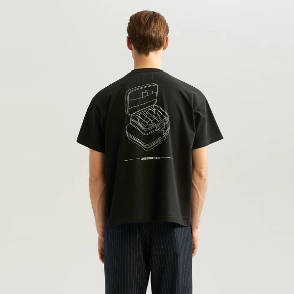 ANGE Projects Travel Essentials T-shirt Zwart