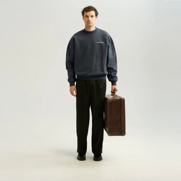 ANGE Projects Wine Drive Sweater Navy
