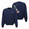 ANGE Projects Wine Drive Sweater Navy
