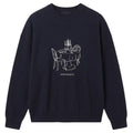 Ange Projects Bistro Knit Sweater Navy