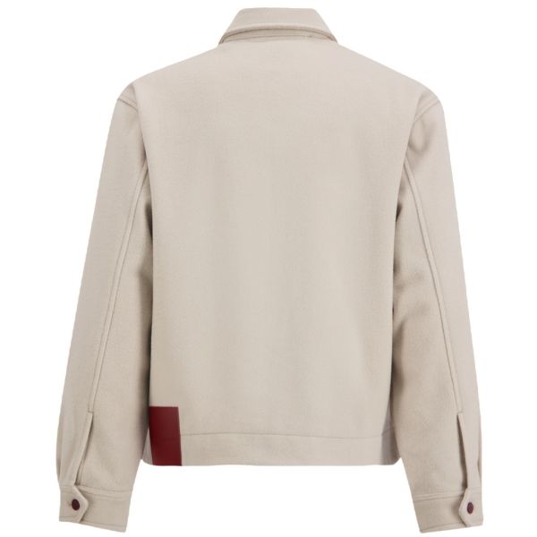 Ange Projects Boiled Wool Jack Beige