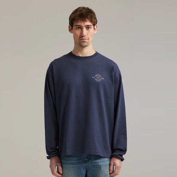 Ange Projects GOW Shield Longsleeve T-shirt Navy