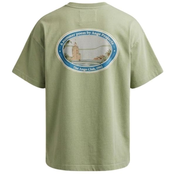 Ange Projects Summer Poem T-shirt Groen