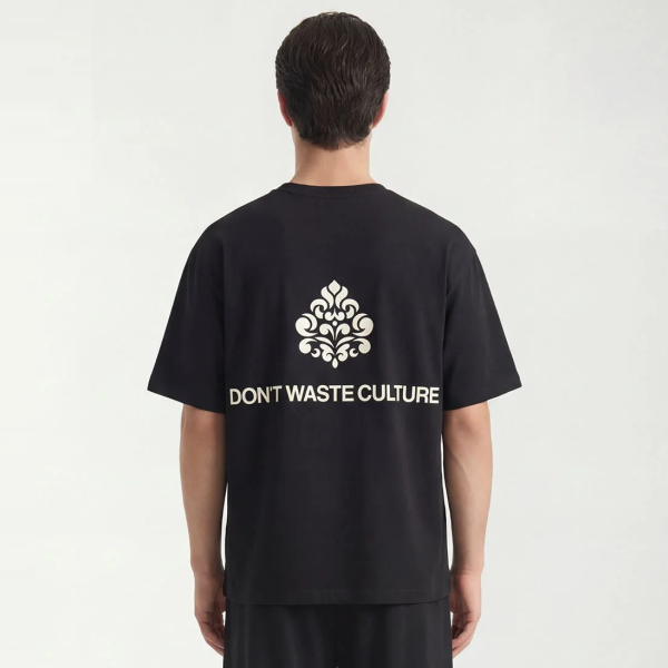 Don’t Waste Culture Azemari T-shirt Zwart