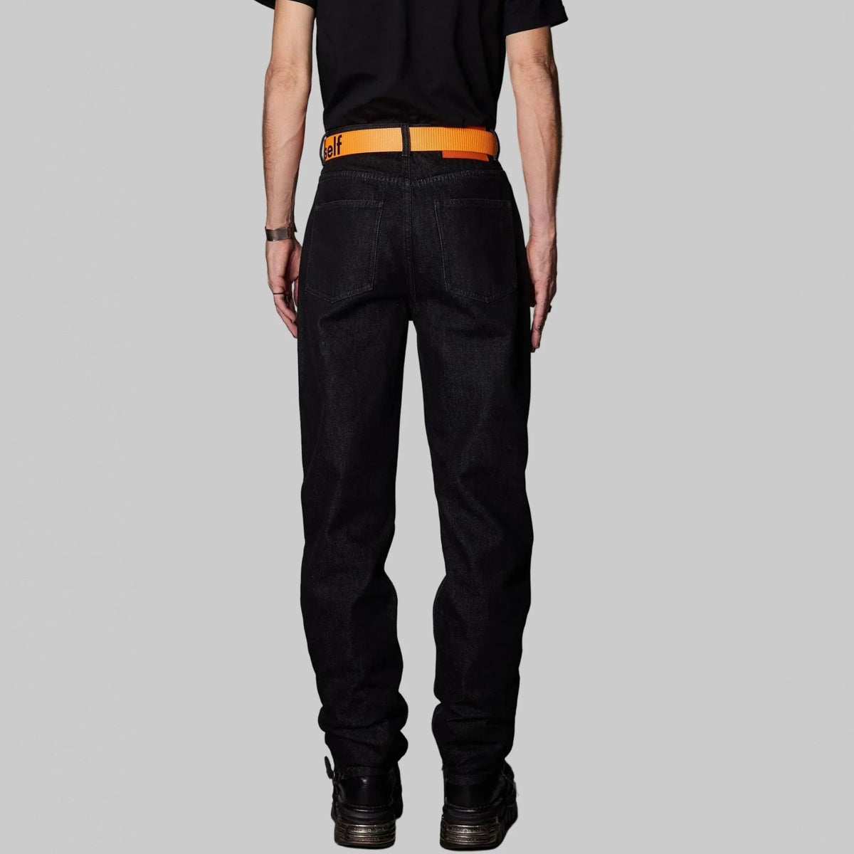 BeWider Straight Jeans Zwart