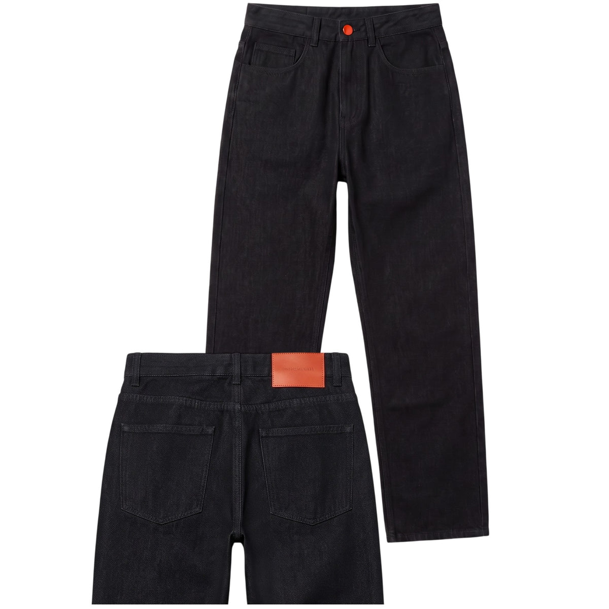 BeWider Straight Jeans Zwart