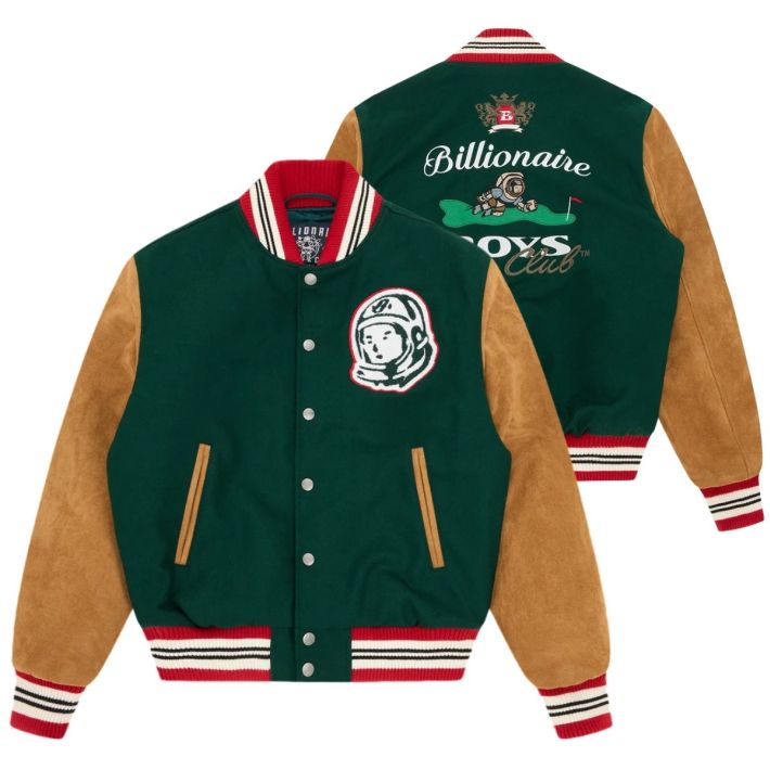 Billionaire Boys Club Astro Golf Club Varsity Jack Donker Groen