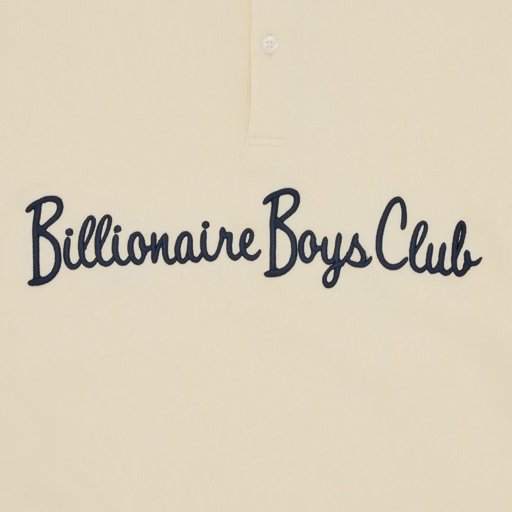 Billionaire Boys Club Signature Collared Sweater Off White