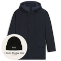Boss osiass parka navy
