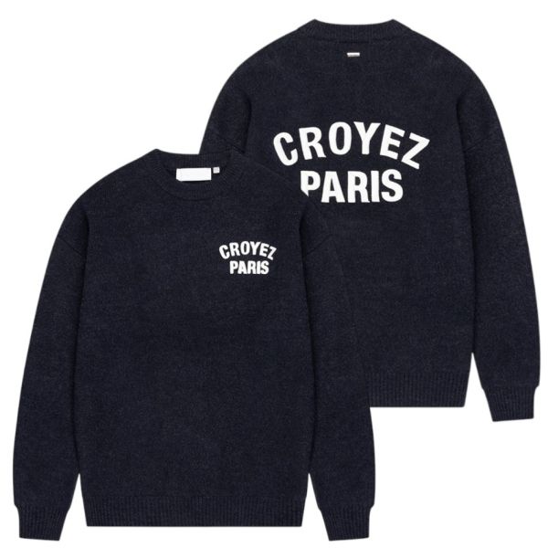 Croyez Paris Knit Sweater Navy