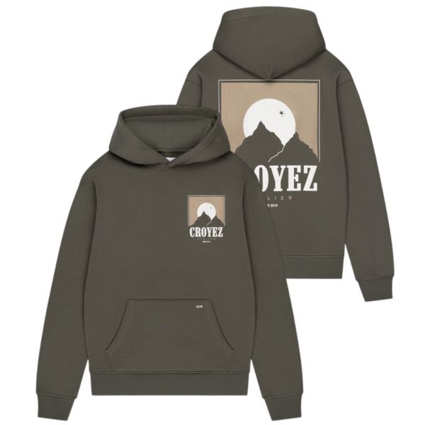 Croyez Slopes Hoodie Donker groen
