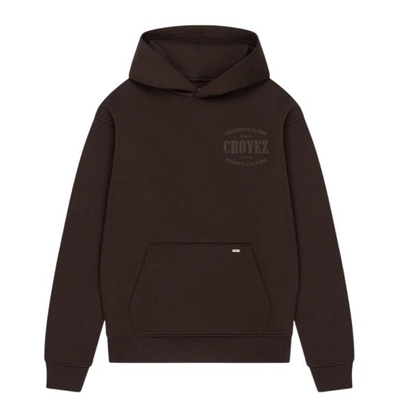 Croyez Stamp Hoodie Bruin