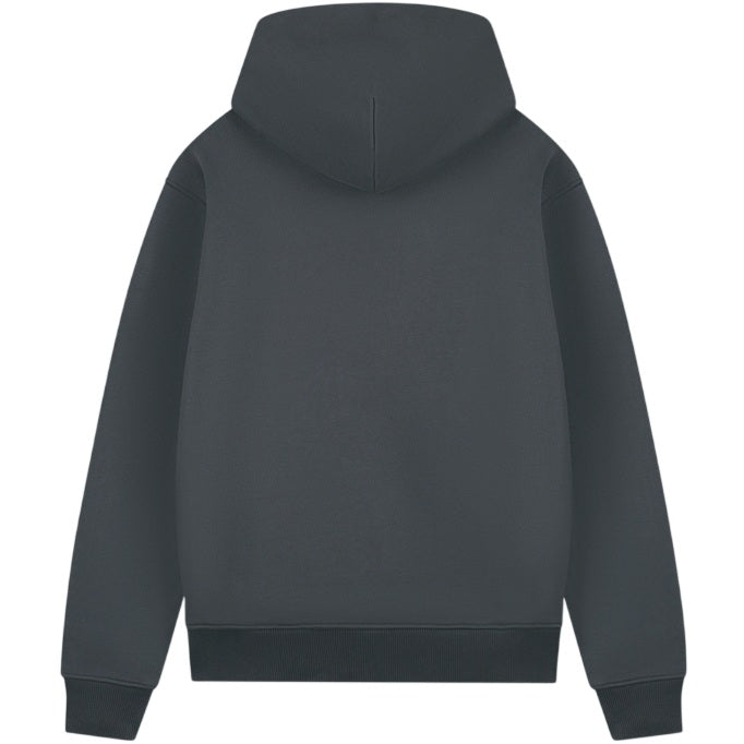 Croyez Heavyweight College Hoodie Antraciet