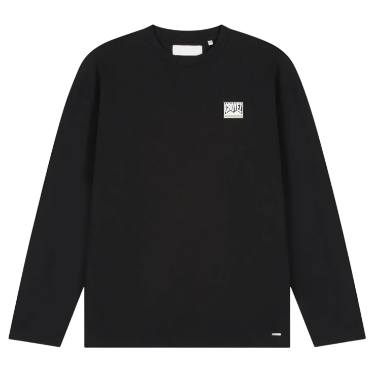 Croyez Patch Longsleeve T-shirt Zwart