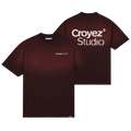 Croyez Studio Faded T-shirt Rood