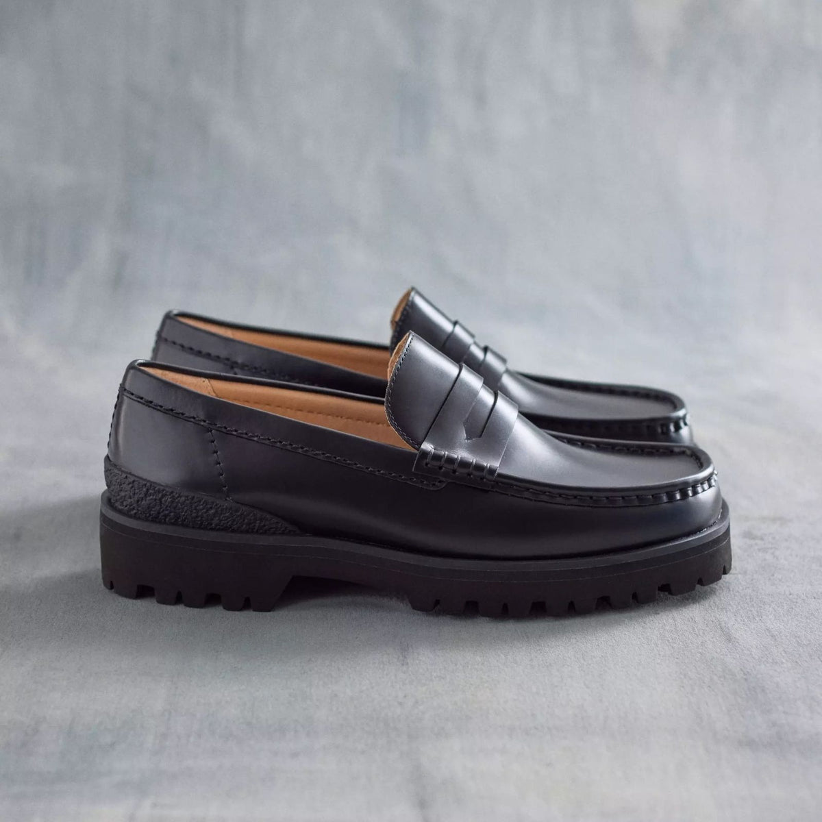 Clarks Yukoner Penny Loafers Zwart