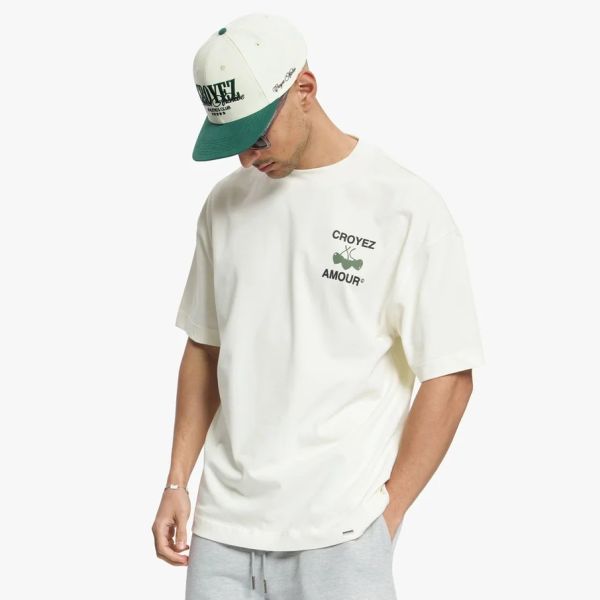 Croyez Amour T-shirt Wit