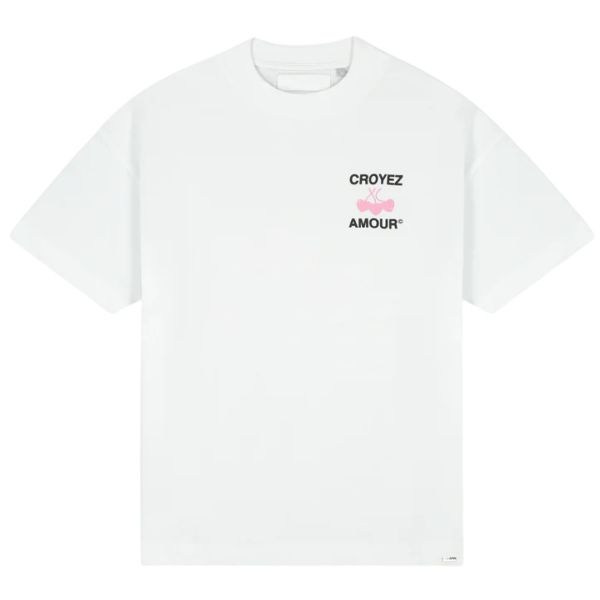 Croyez Amour T-shirt Wit