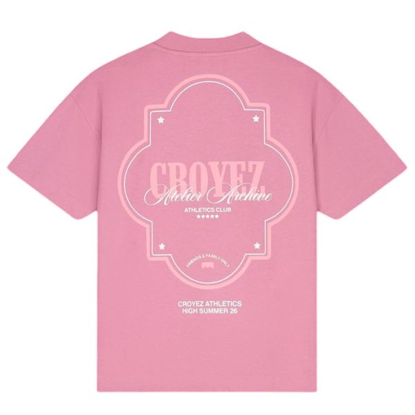 Croyez Archive T-shirt Roze