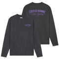 Croyez Art Gallery Longsleeve T-shirt Antraciet