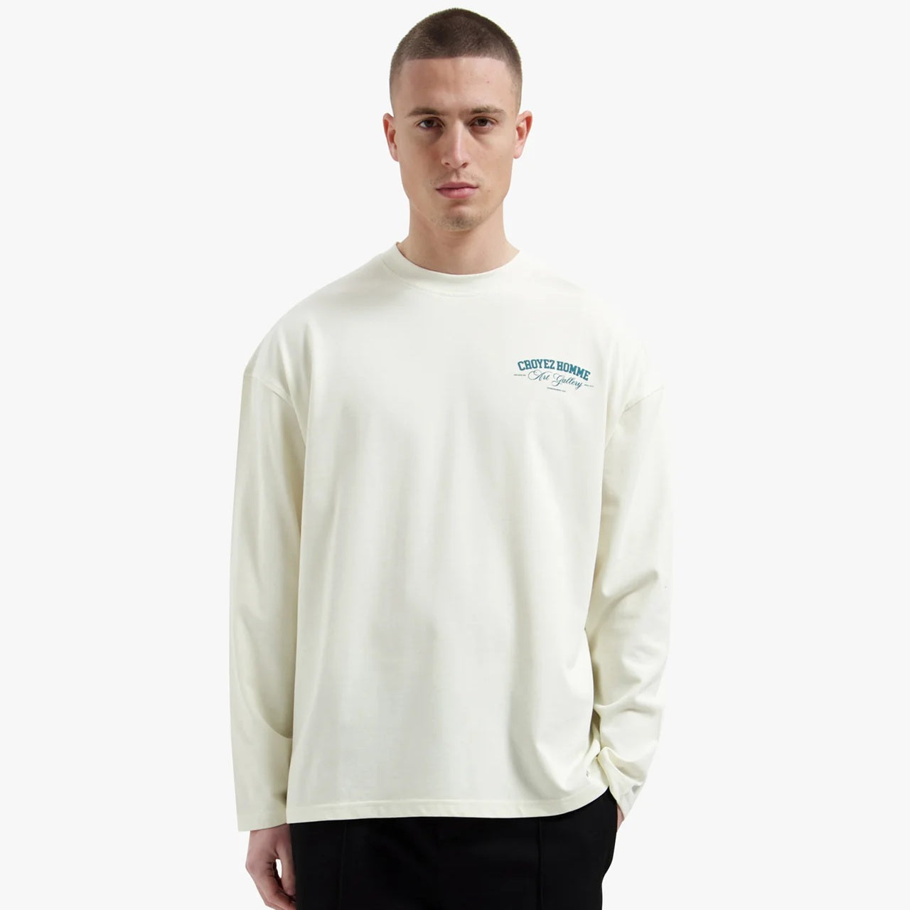Croyez Art Gallery Longsleeve T-shirt Off White