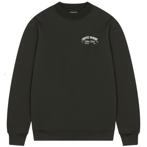 Croyez Artist club sweater donker groen