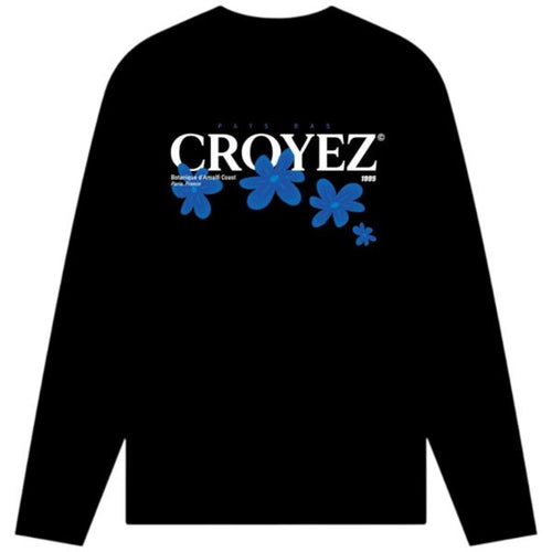 Croyez Botanique Longsleeve T-shirt Zwart