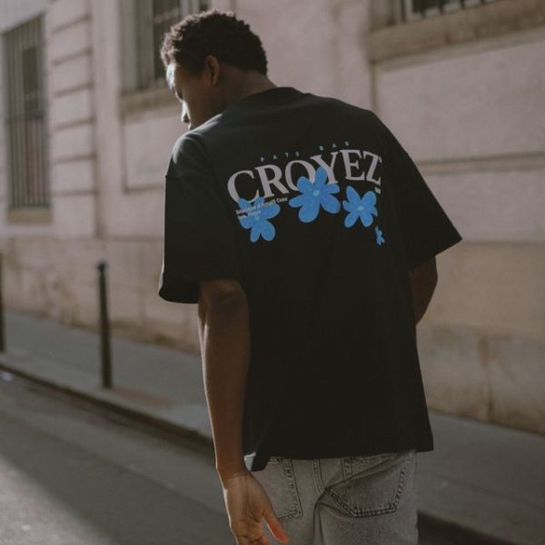 Croyez Botanique T-shirt Zwart