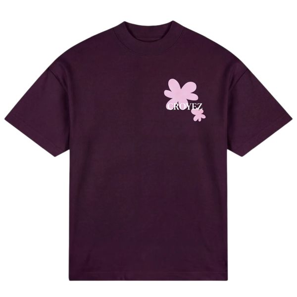 Croyez Botanique T-shirt Bordeaux