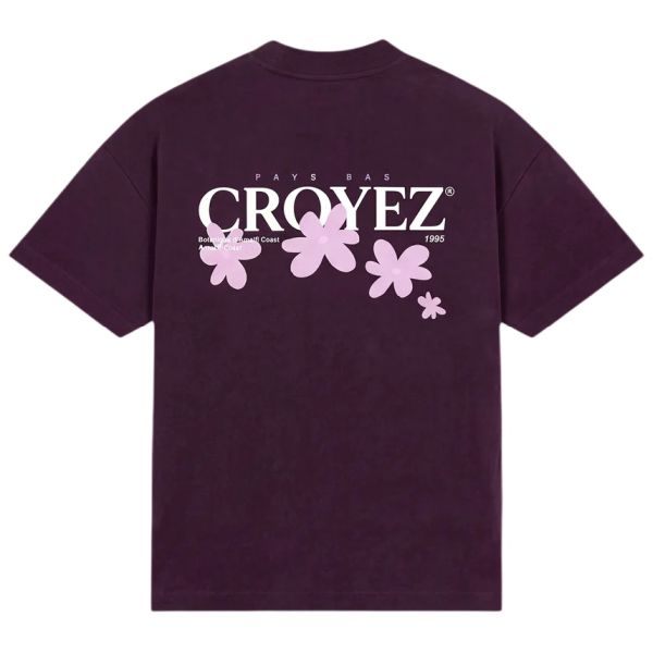 Croyez Botanique T-shirt Bordeaux