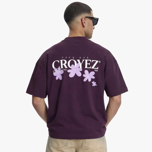 Croyez Botanique T-shirt Bordeaux