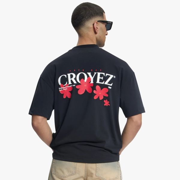 Croyez Botanique T-shirt Zwart