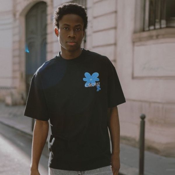 Croyez Botanique T-shirt Zwart