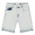Croyez CD2 Stepped Hem Korte Broek Licht blauw