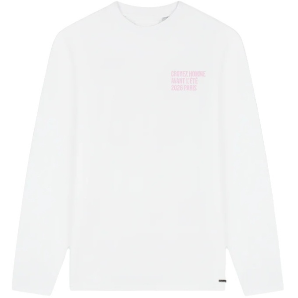 Croyez Classique Longsleeve T-shirt Wit