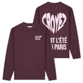 Croyez Classique Longsleeve T-shirt Bordeaux