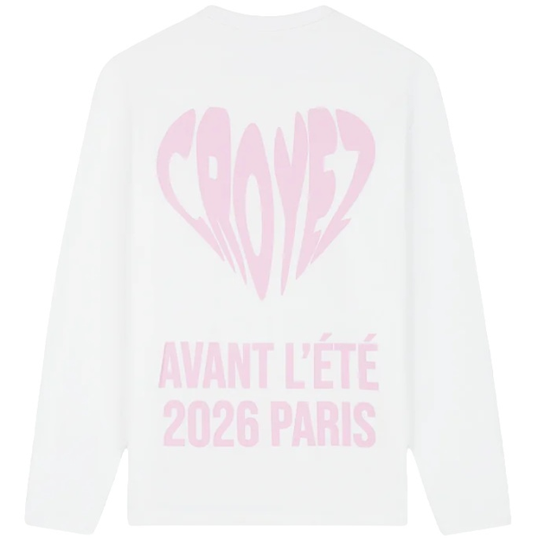 Croyez Classique Longsleeve T-shirt Wit