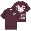 Croyez Classique T-shirt Bordeaux