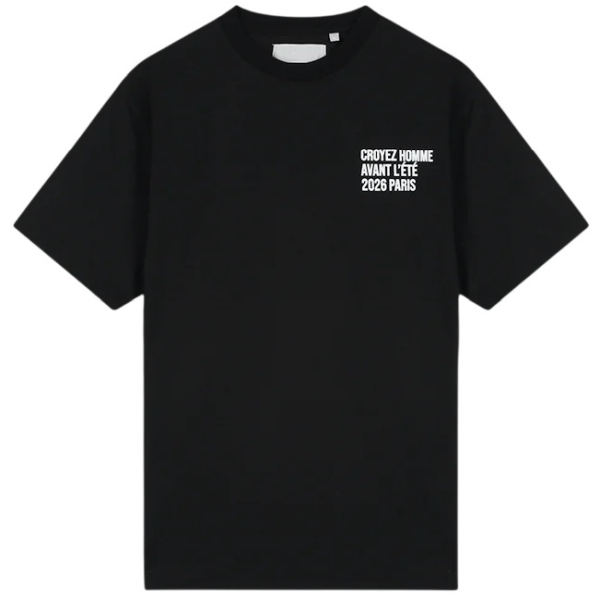 Croyez Classique T-shirt Zwart